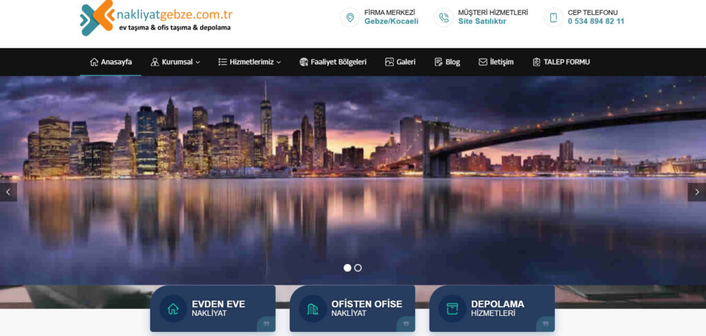 Uygun fiyata nakliyat web sitesi